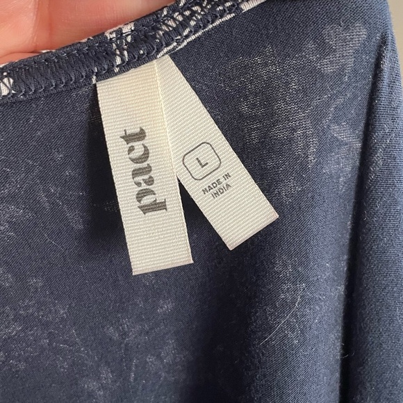 Pact Daytripper Crossover Fit and Flare Dress - Picture 6 of 7